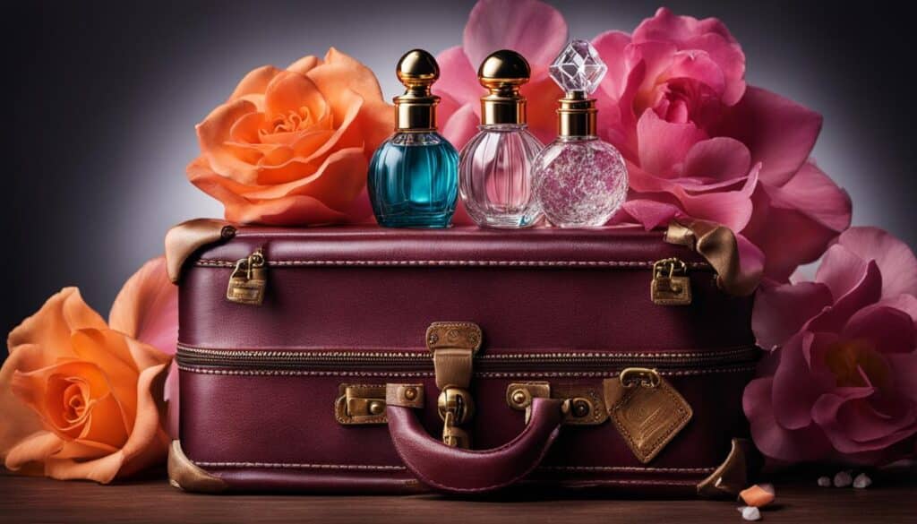 dicas para viajar com perfumes