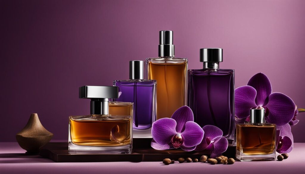 Perfumes masculinos com nuances de orquídea e especiarias
