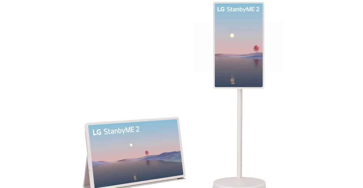 LG’s StanbyMe 2 é uma TV legal e ideal para compartilhar no WhatsApp.