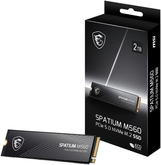 MSI SPATIUM M560 2TB SSD Testado por 7 dias para gamers