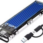 Case Adaptador Externo M.2 NVMe Testado por 7 dias para SSDs 22x30 até 80mm