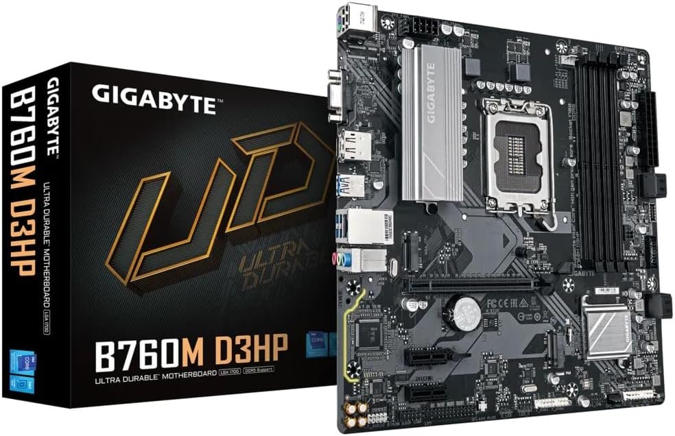 Placa-mãe GIGABYTE B760M D3HP: Review Testado por 7 Dias para Gamers