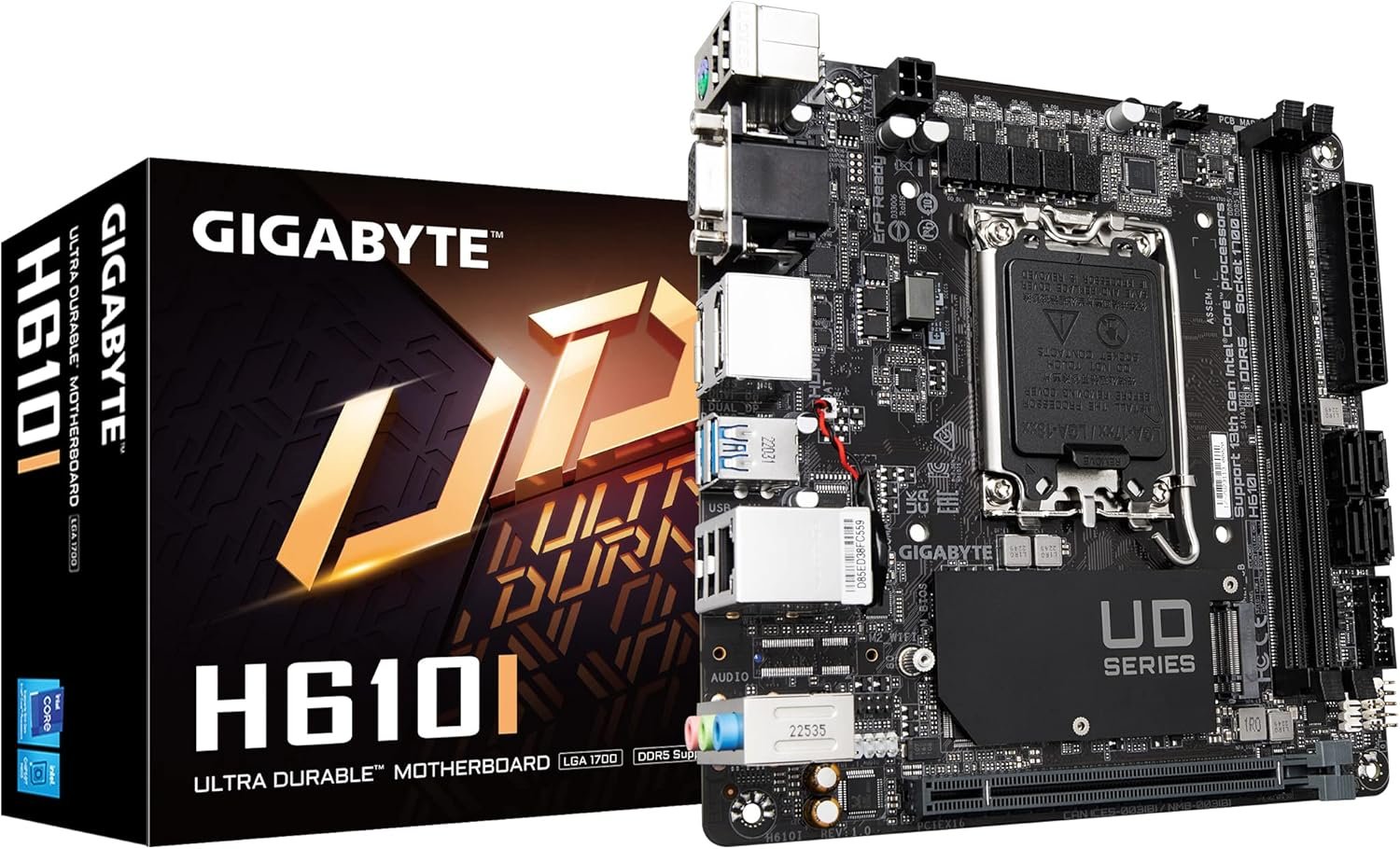 GIGABYTE H610I Review: Mobo Mini-ITX Testada por 7 Dias para Office